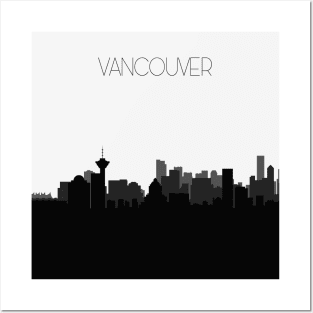 Vancouver Skyline Posters and Art